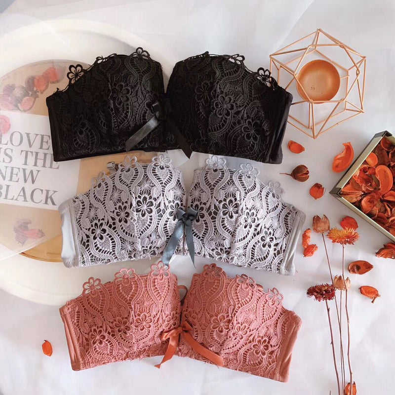 Sexy lace quadrangle bra