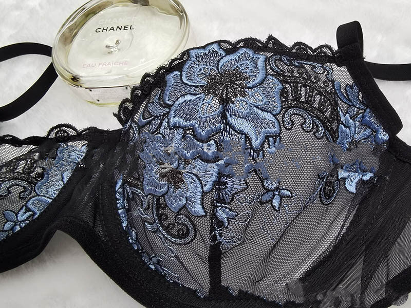 Embroidered Lace Temptation Lingerie Set