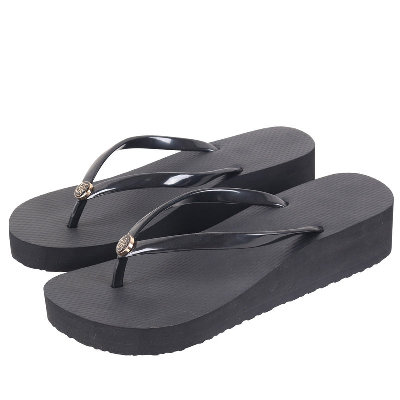 Natural Rubber Wedge Flip Flops