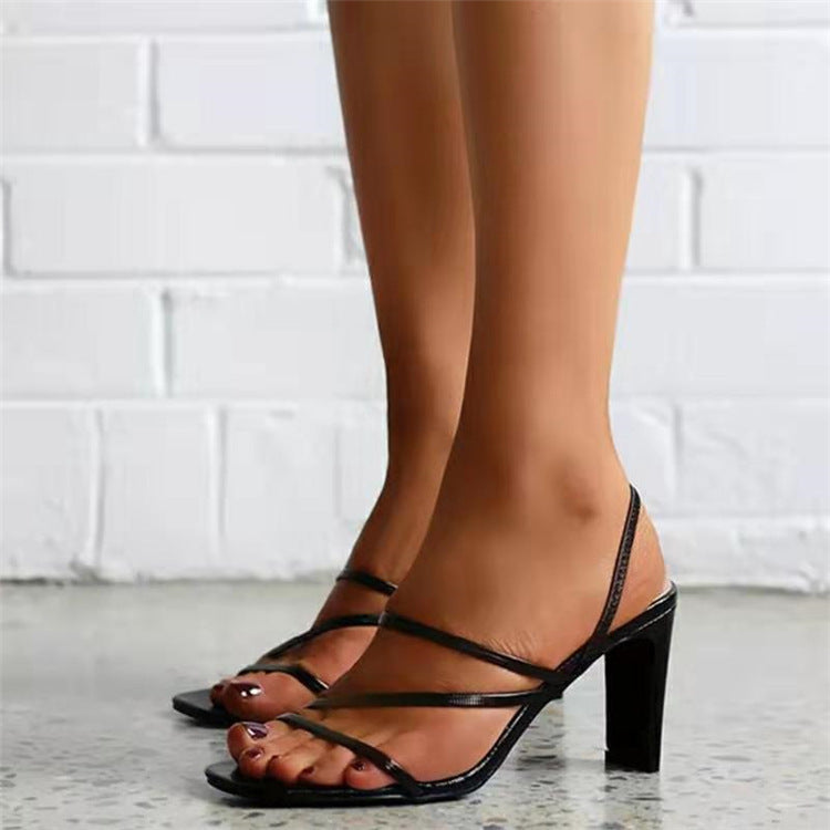 Plus Size Stiletto Sandals for Women