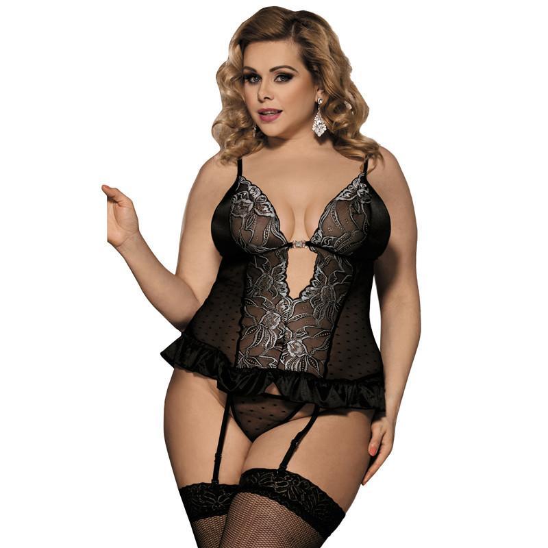 Transparent Crocheted Lingerie for Women