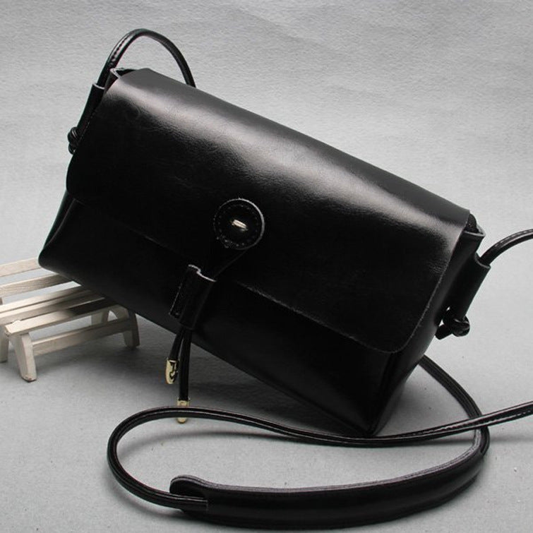 Korean Leather Retro Shoulder Bag