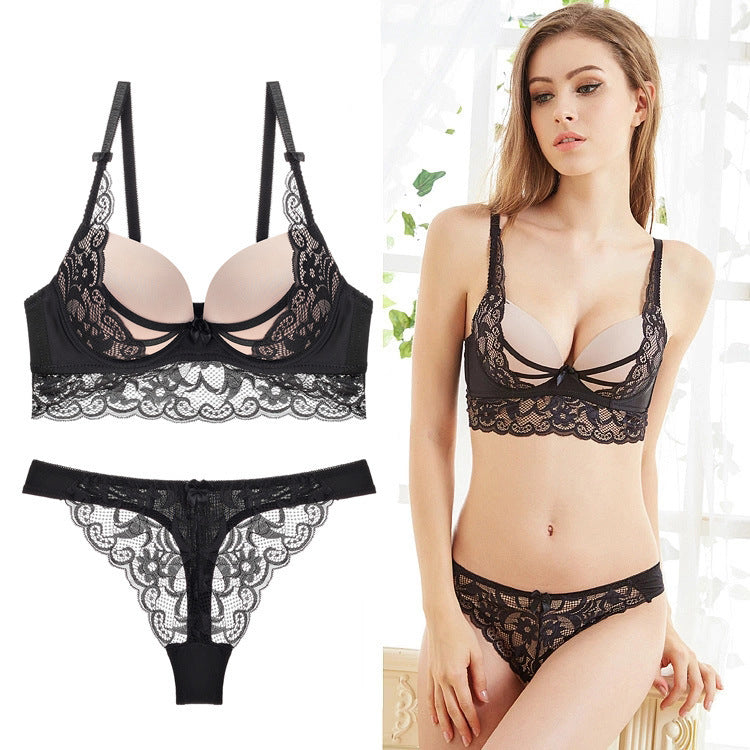 Sexy lace bra set