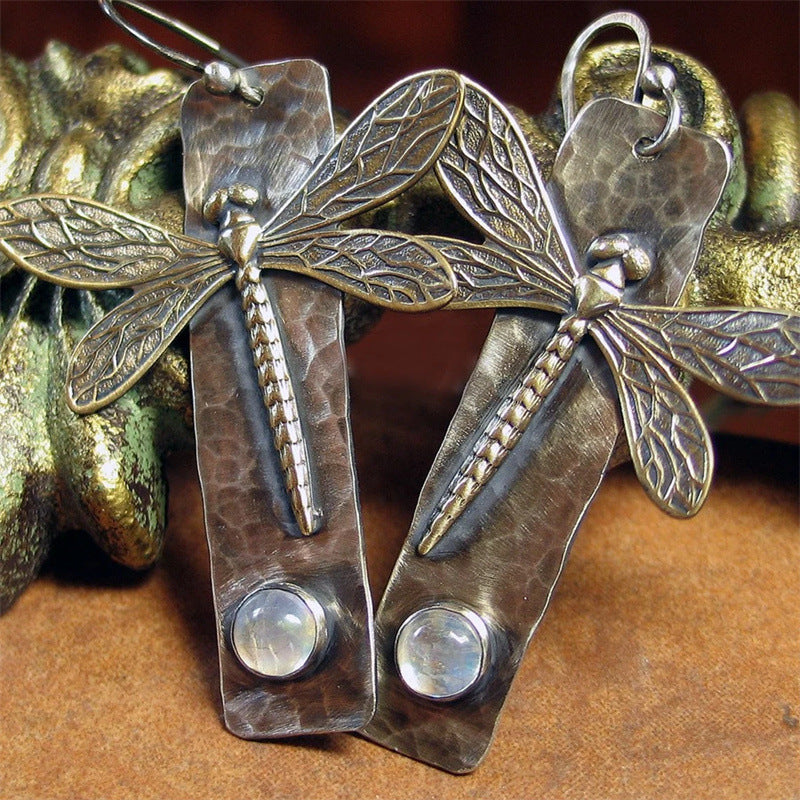 Retro Dragonfly Earrings for Women