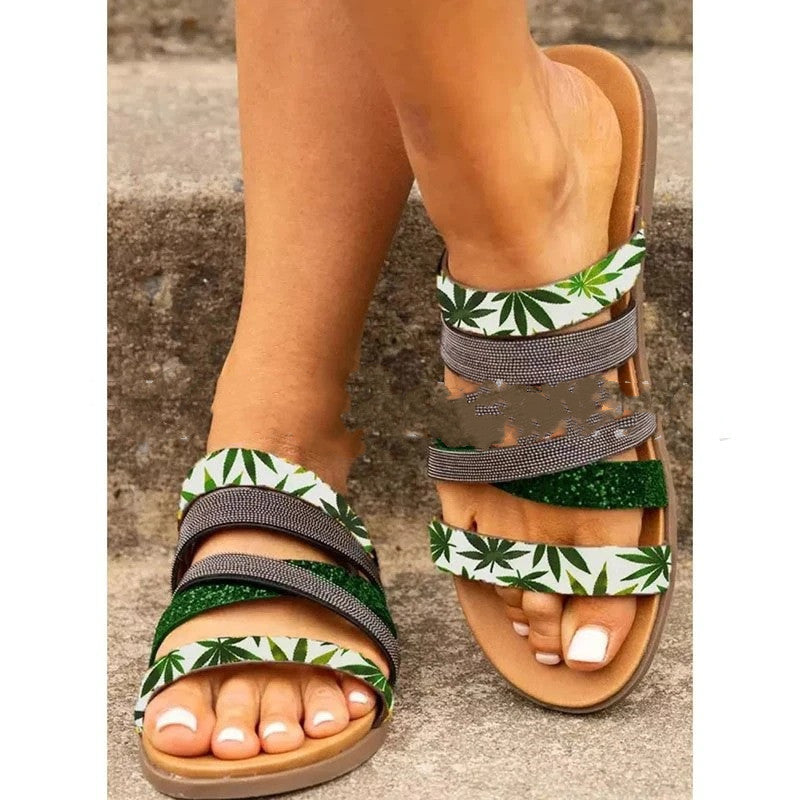 Flat Bottom Casual Plus Size Sandals