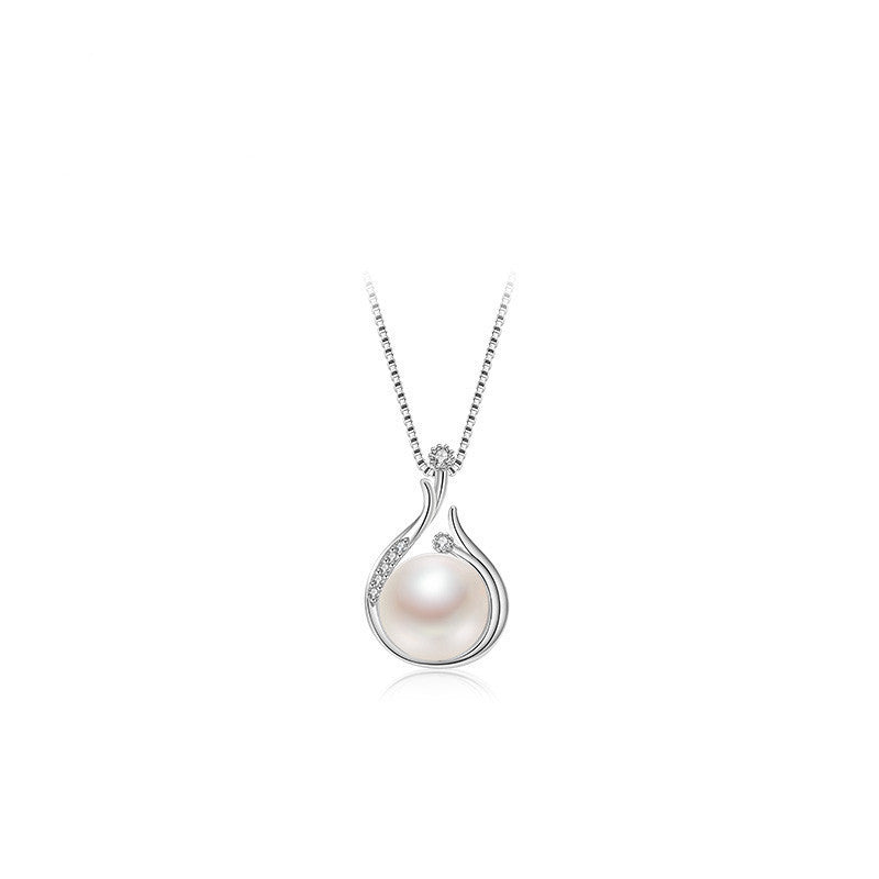 S925 Silver Freshwater Pearl Necklace