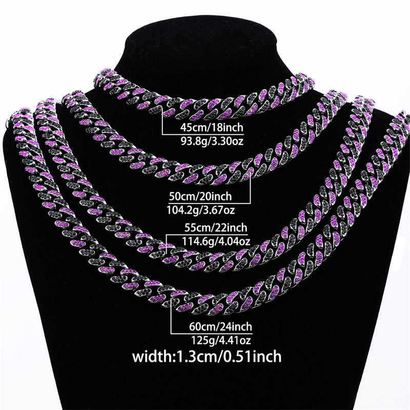 Diamond Cuban Link Chain Necklace