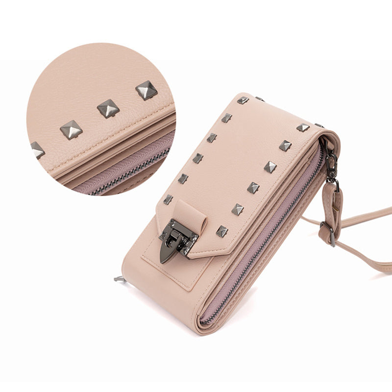 Rivet Design Crossbody Bag for Women