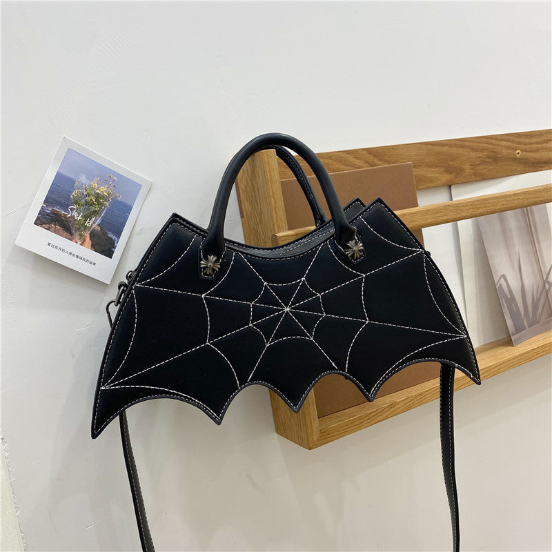 Halloween Spider Web Shape Crossbody Bag