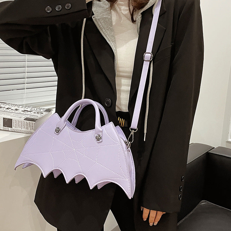 Halloween Spider Web Shape Crossbody Bag