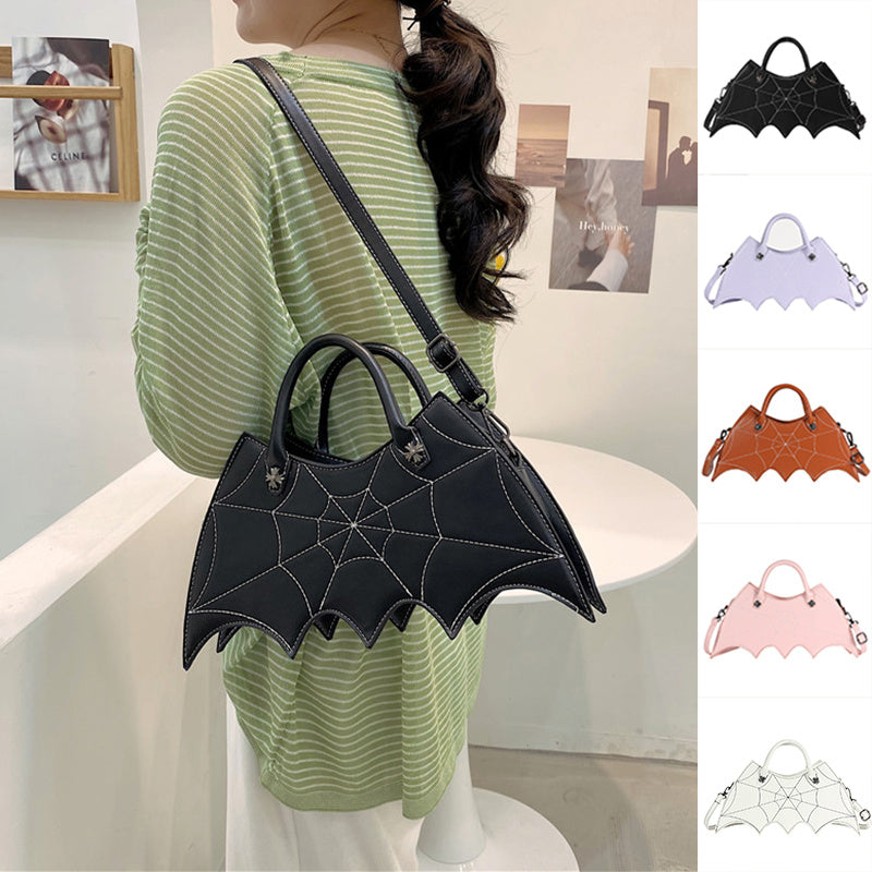 Halloween Spider Web Shape Crossbody Bag