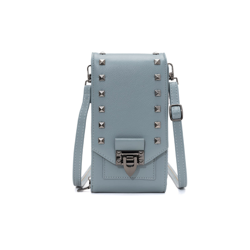 Rivet Design Crossbody Bag for Women