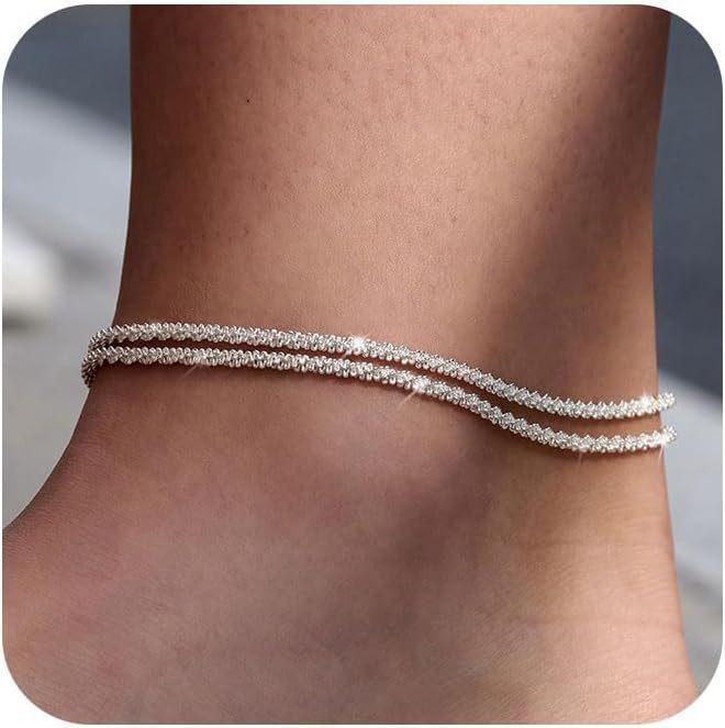 Classic Double Layer Minimalist Beach Anklet