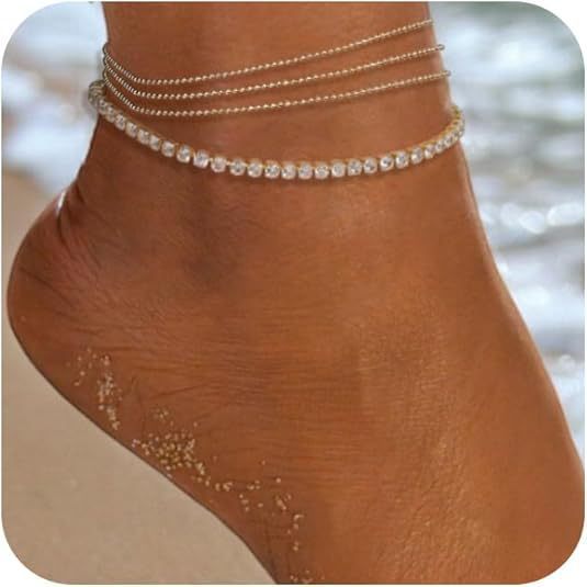 Classic Double Layer Minimalist Beach Anklet