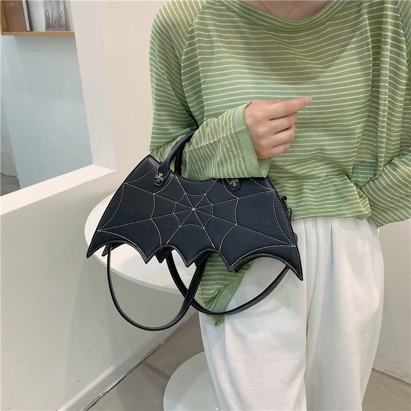 Halloween Spider Web Shape Crossbody Bag