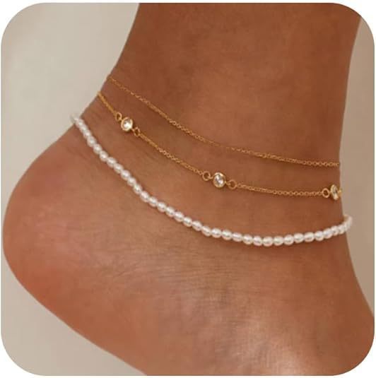 Classic Double Layer Minimalist Beach Anklet