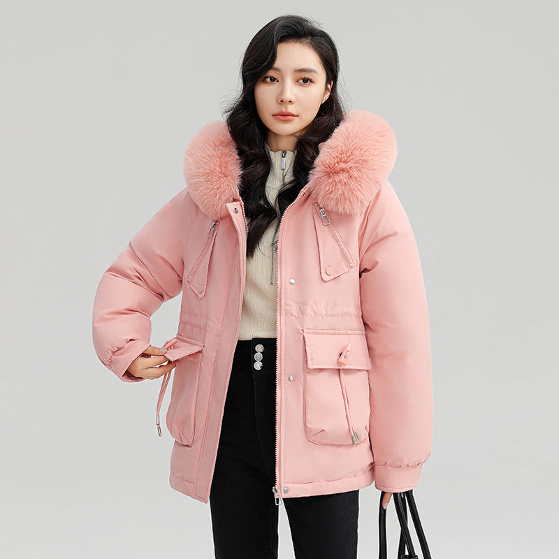 Horn Button Parka Women&