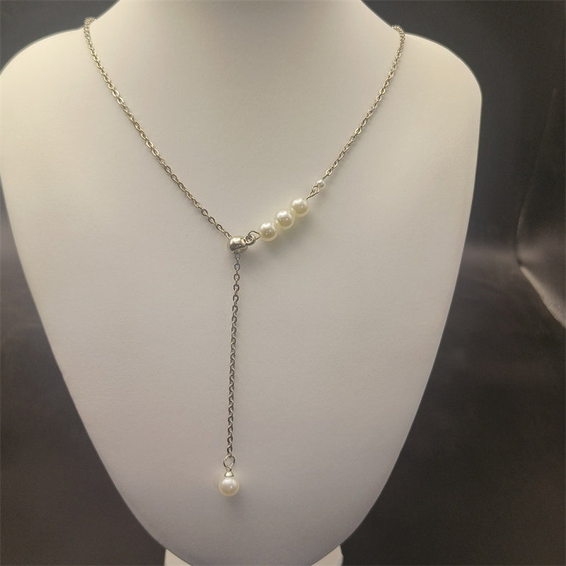 Fashion Pearl Necklace - French Style