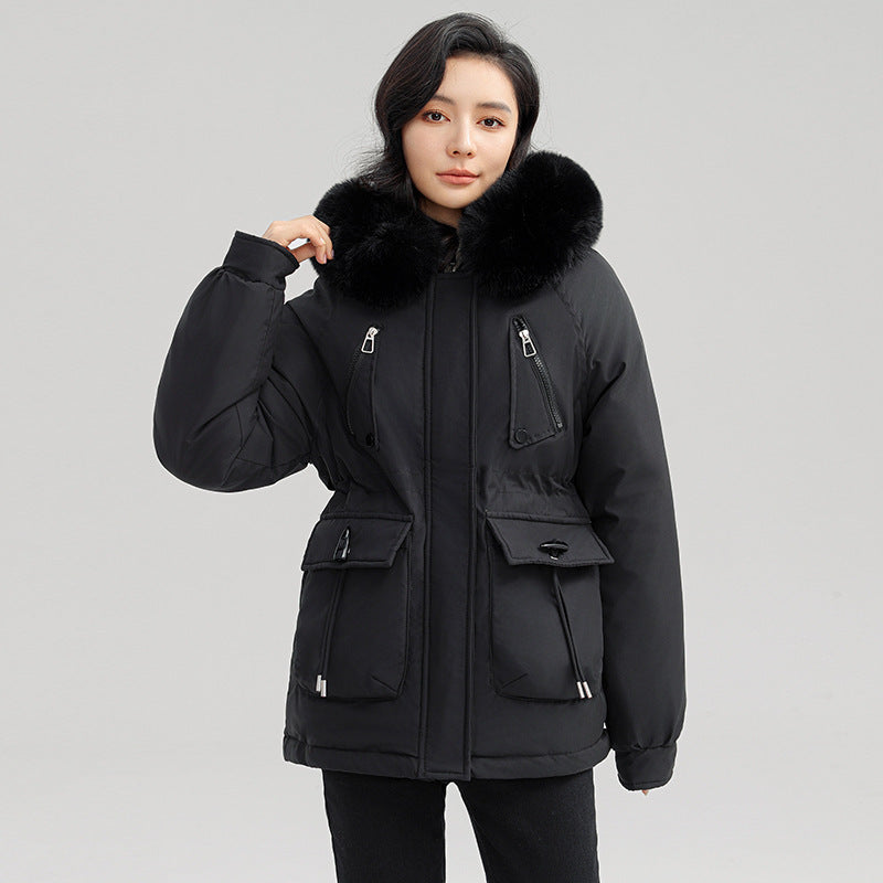 Horn Button Parka Women&