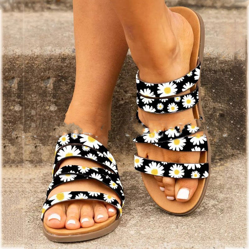 Flat Bottom Casual Plus Size Sandals