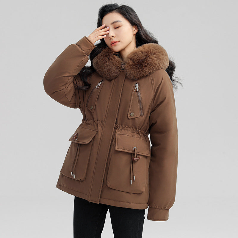 Horn Button Parka Women&