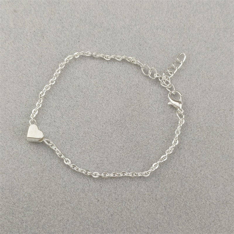 Cross Pendant Double-Layer Bracelet