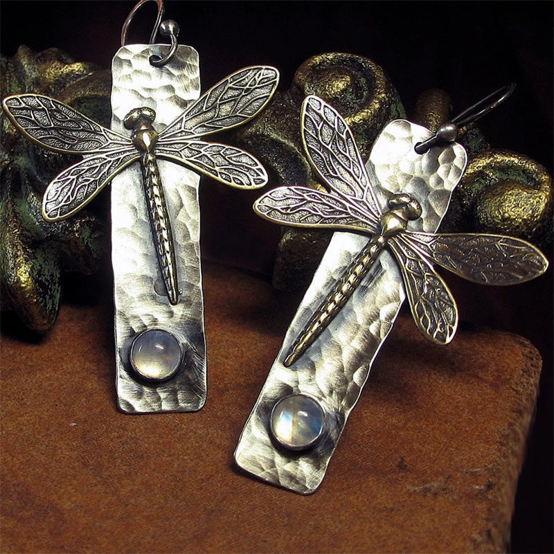 Retro Dragonfly Earrings for Women