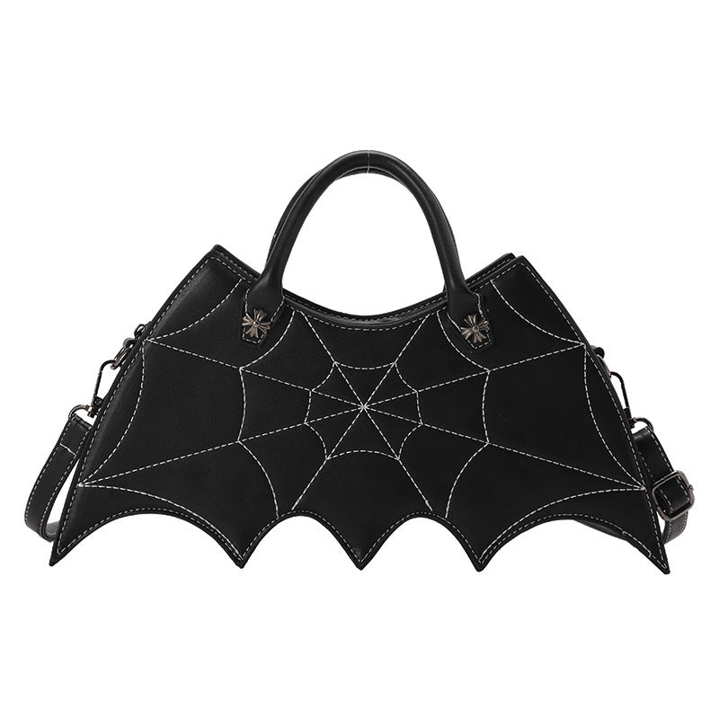 Halloween Spider Web Shape Crossbody Bag