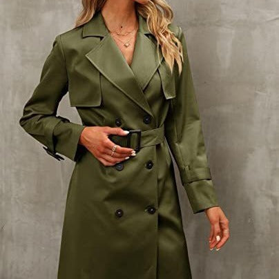 Double-Breasted Trench Coat