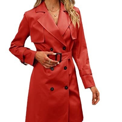 Double-Breasted Trench Coat