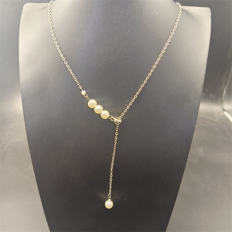 Fashion Pearl Necklace - French Style